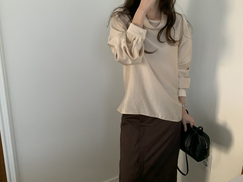 ROUNDER東大門實拍女裝新款時尚職業休閑真品人氣襯衫蕾絲衫ROUNDER襯衫/蕾絲衫
