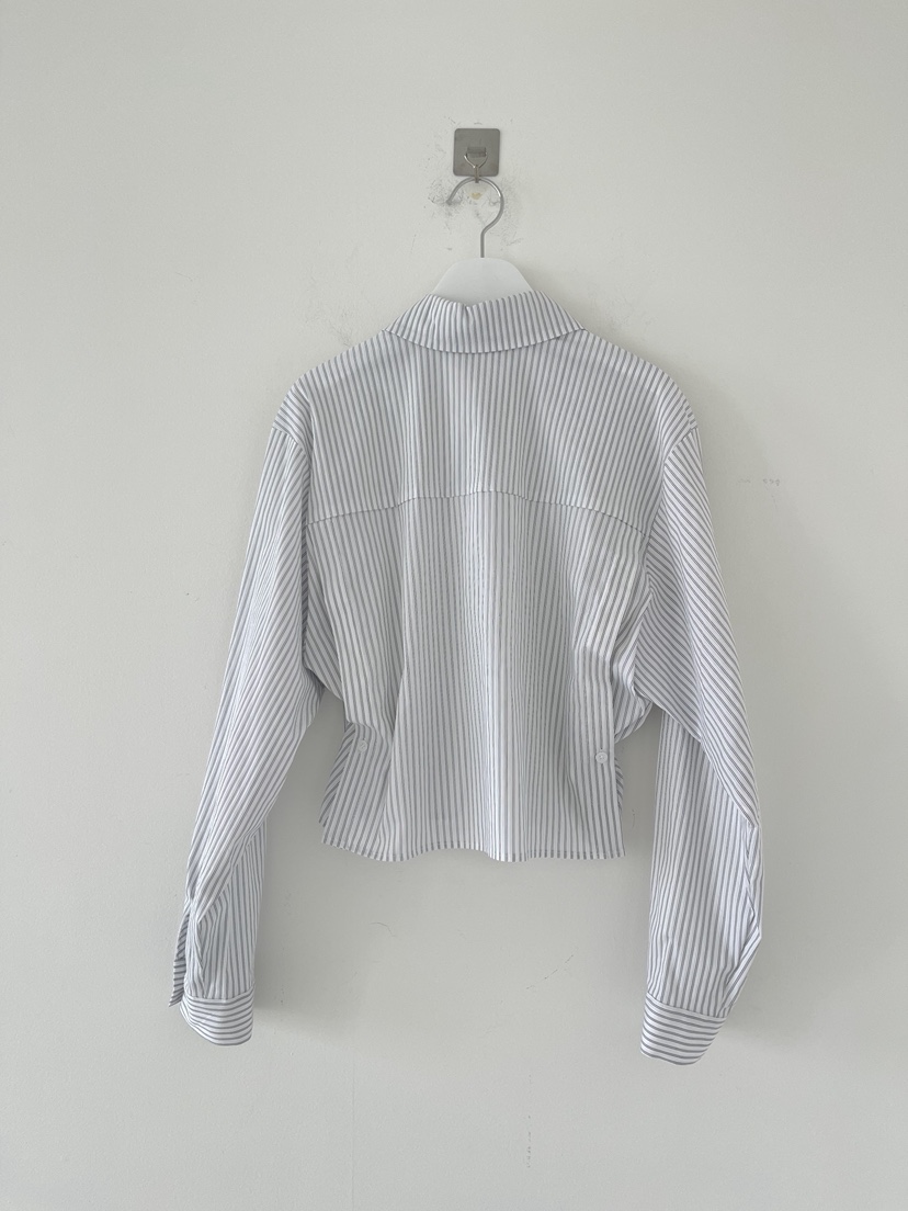 ATPZ韓國直郵女士新品推薦休閑真品時尚熱賣襯衫蕾絲衫短款ATTENTION PLEAES襯衫/蕾絲衫