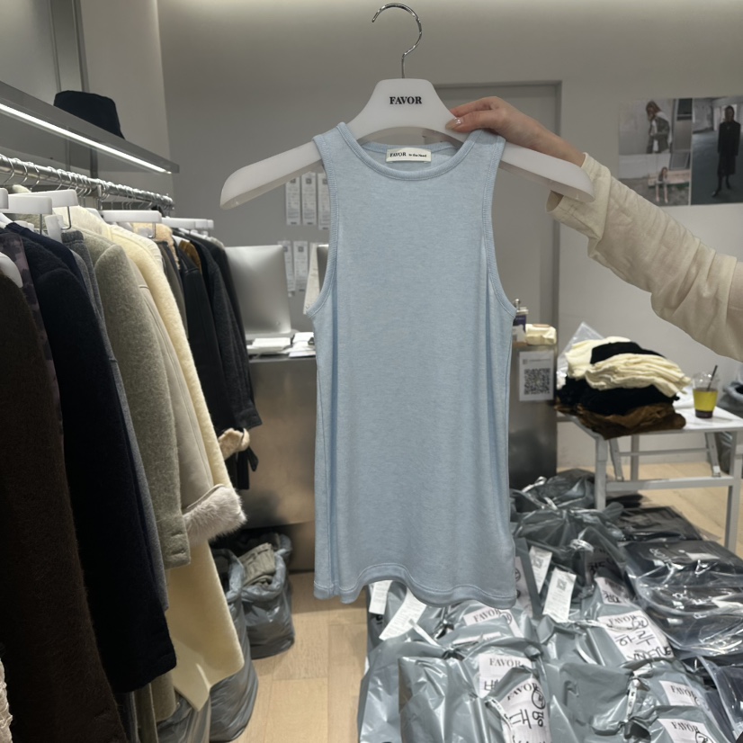 FAVOR-P東大門實拍女裝新款真品熱賣推薦時尚休閑吊帶背心FAVOR-P吊帶/背心圖色3