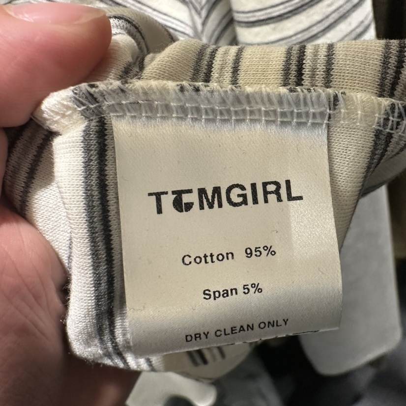 TOMGIRL東大門代購女裝新品人氣推薦熱賣真品時尚長袖T恤TOMGIRL長袖T恤
