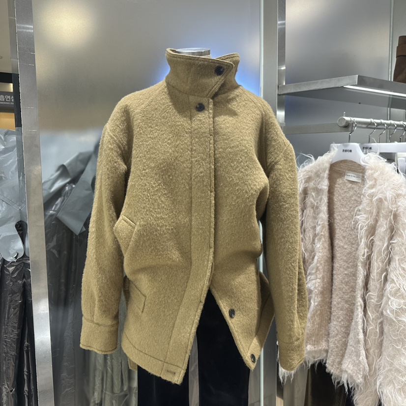 FAVOR-P東大門代購女士新品人氣真品時尚熱賣推薦短款大衣FAVOR-P短款大衣圖色1