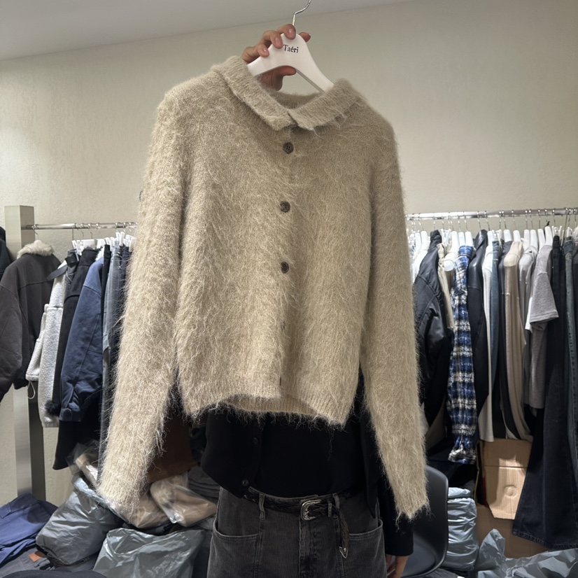 TAERI東大門代購女士新品休閑真品人氣時尚熱賣推薦開衫開衫taeri開衫圖色1