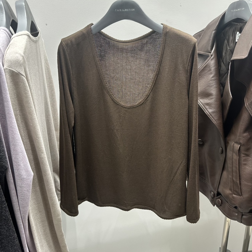 TARABY MOTION韓國直郵女裝新款真品推薦熱賣人氣長袖T恤TARABY MOTION長袖T恤圖色4