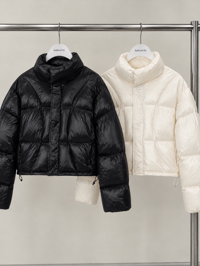AUTHENTIBY東大門直郵女裝新品休閑短款棉服羽絨服短款寬松棉AUTHENTIBY短款棉服