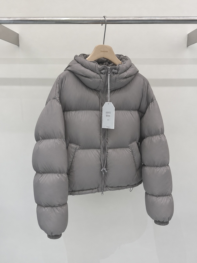 TOOGOOD東大門代購女裝新款熱賣時尚短款羽絨服羽絨服連帽鵝TOOGOOD短款羽絨服圖色2