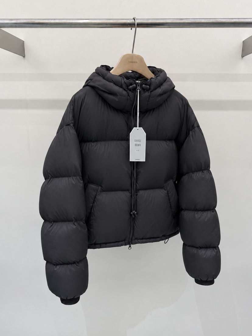 TOOGOOD東大門代購女裝新款熱賣時尚短款羽絨服羽絨服連帽鵝TOOGOOD短款羽絨服圖色3黑色