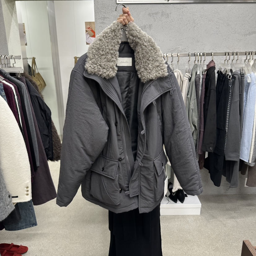 WEARABLE-L韓國直郵女裝新款推薦人氣熱賣短款棉服羽絨服WEARABLE短款棉服圖色2