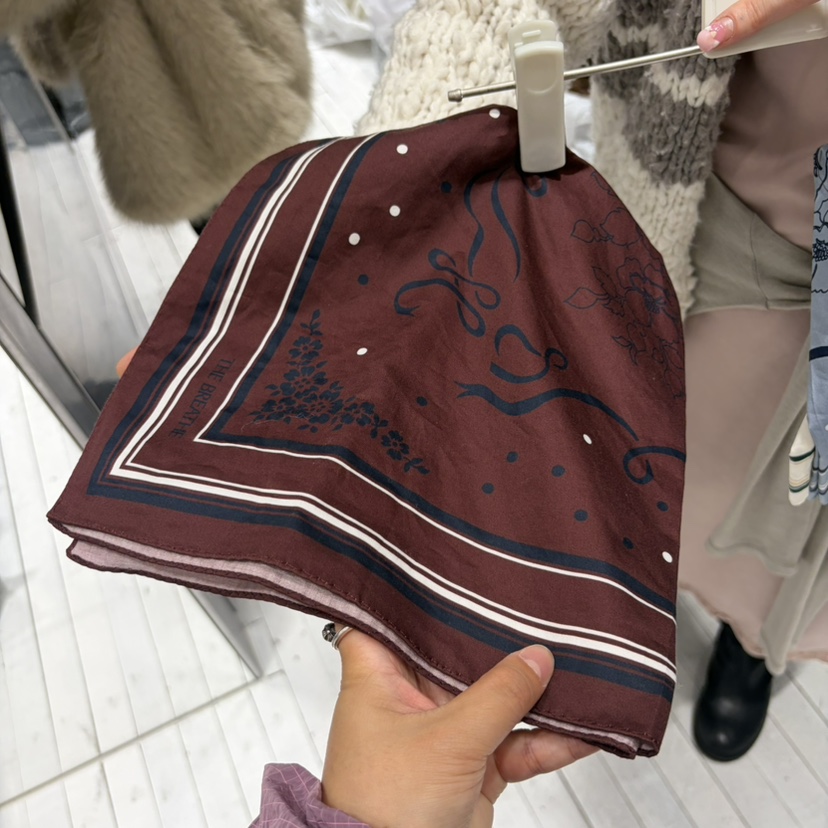 BREATHE東大門代購女裝新款人氣熱賣時尚真品圍巾披肩圍巾BREATHE圍巾/披肩圖色1