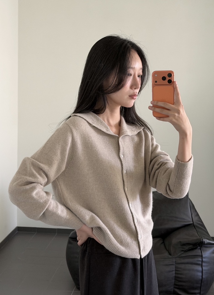 AMY GRACE-A韓國直郵女士新品熱賣休閑真品人氣針織衫高領AMY GRACE針織衫