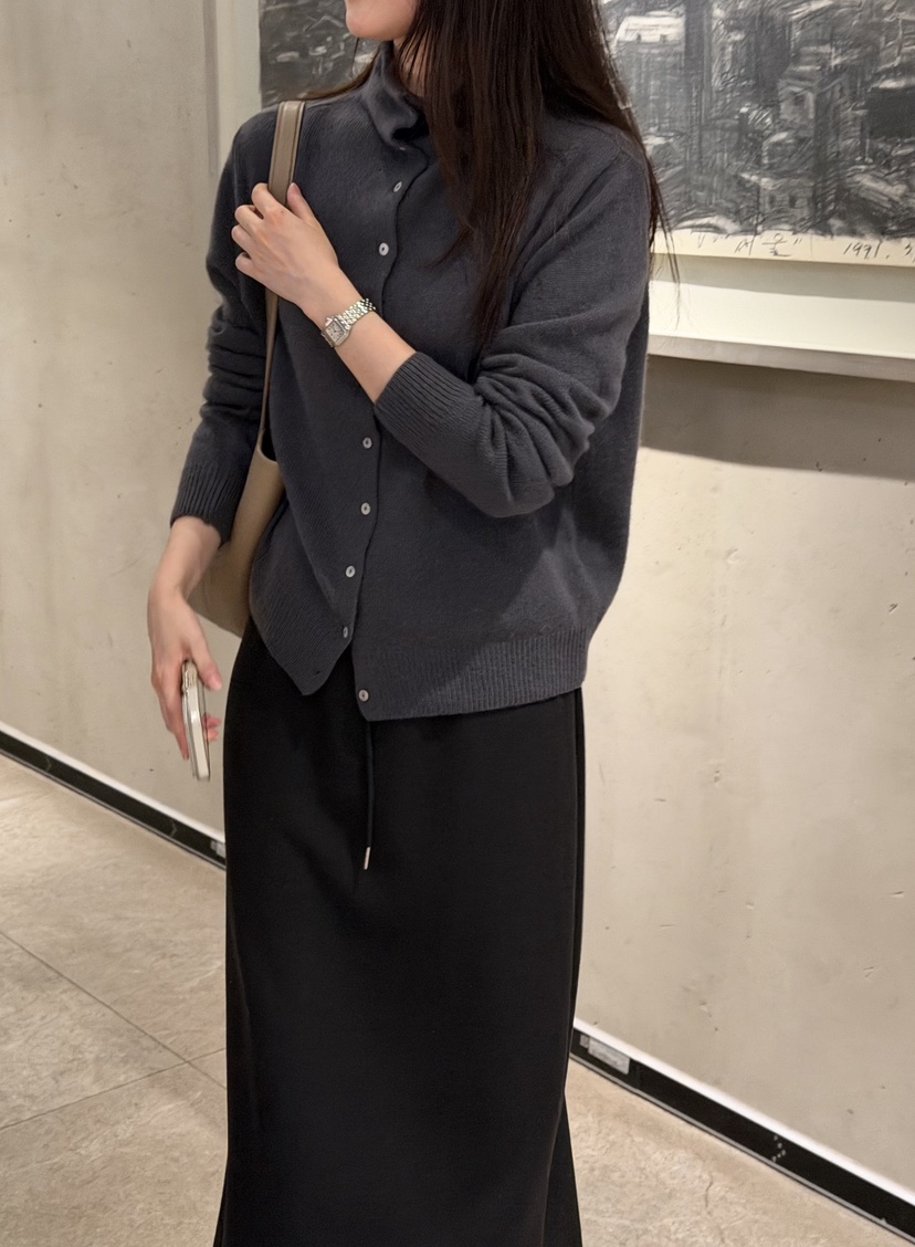 AMY GRACE-A韓國直郵女士新品熱賣休閑真品人氣針織衫高領AMY GRACE針織衫