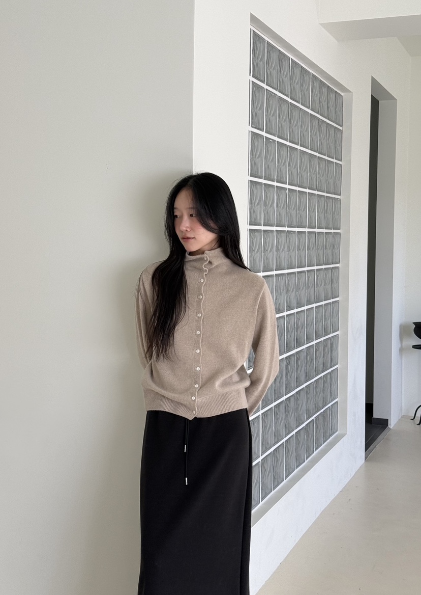 AMY GRACE-A韓國直郵女士新品熱賣休閑真品人氣針織衫高領AMY GRACE針織衫