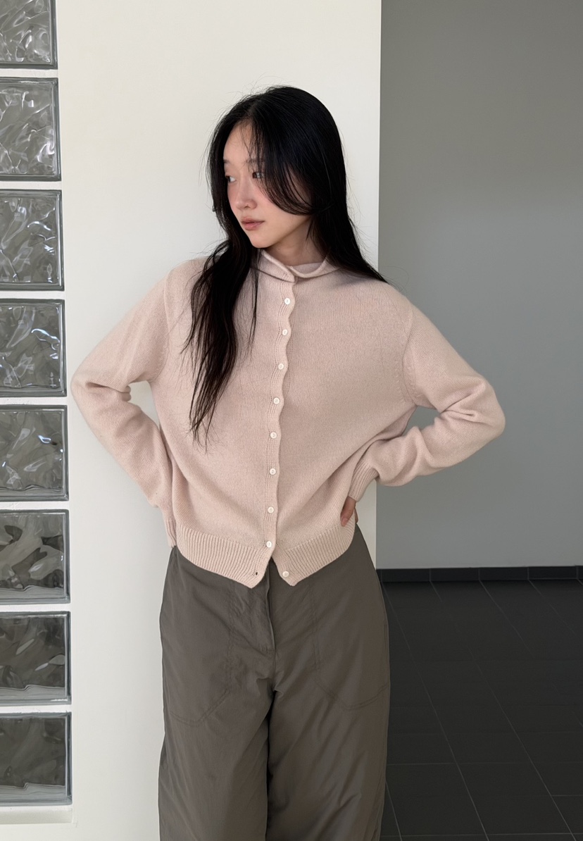 AMY GRACE-A韓國直郵女士新品熱賣休閑真品人氣針織衫高領AMY GRACE針織衫