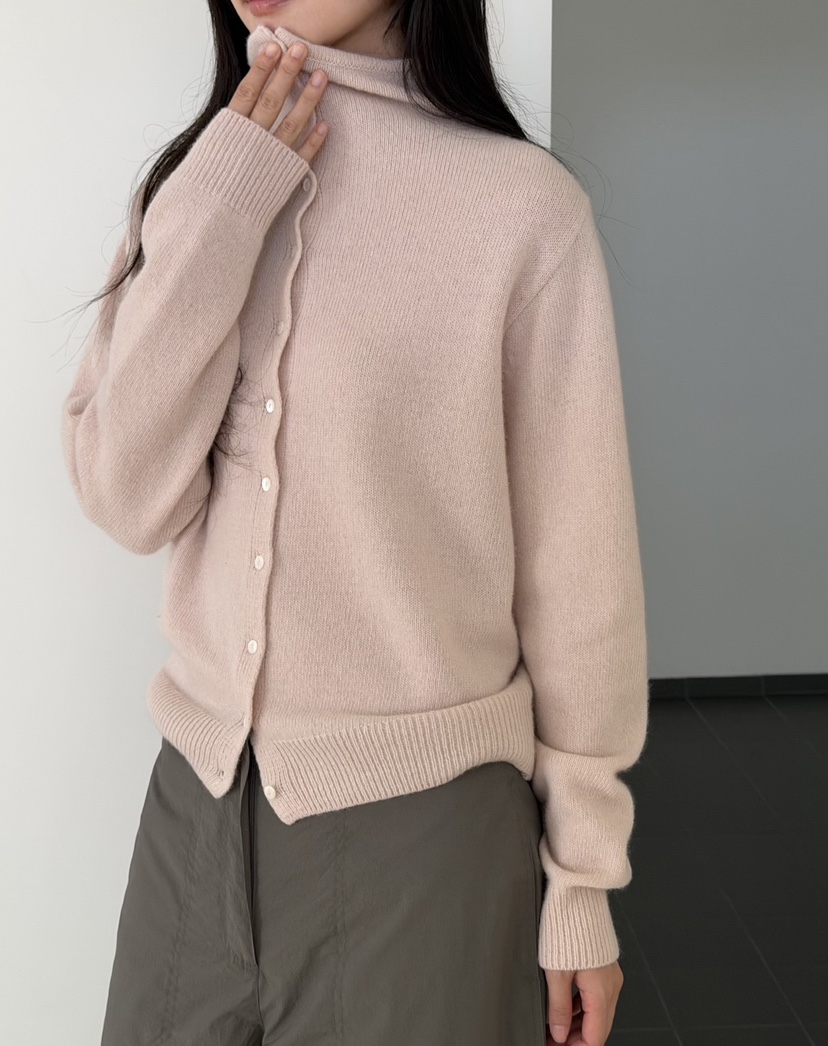 AMY GRACE-A韓國直郵女士新品熱賣休閑真品人氣針織衫高領AMY GRACE針織衫圖色1