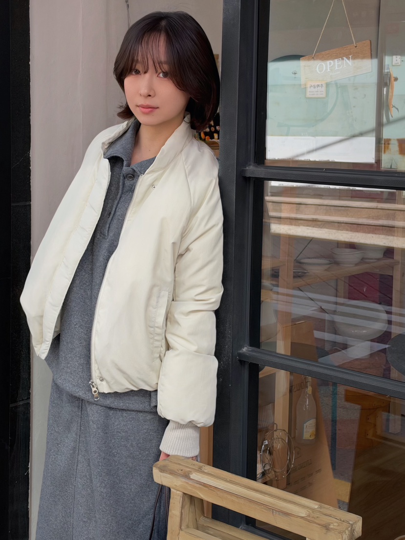 ERUME東大門直郵女裝新款人氣推薦休閑熱賣時尚真品短款棉服ERUME短款棉服
