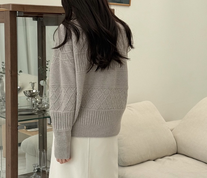 AMY GRACE-A東大門實拍女裝新款真品推薦人氣熱賣針織衫AMY GRACE針織衫