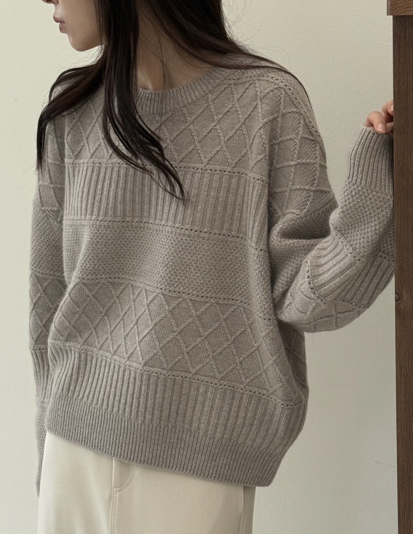 AMY GRACE-A東大門實拍女裝新款真品推薦人氣熱賣針織衫AMY GRACE針織衫