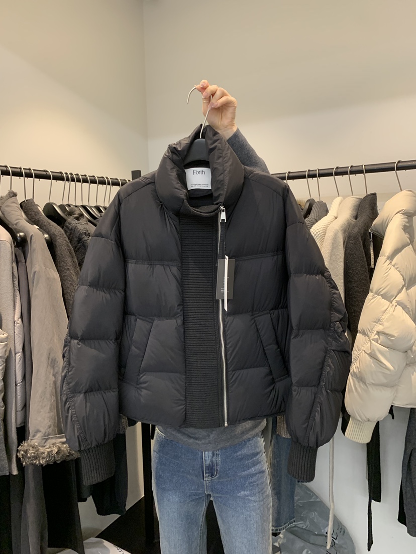 FORTH韓國代購女士新品推薦熱賣人氣短款羽絨服羽絨服鴨絨FORTH短款羽絨服圖色2