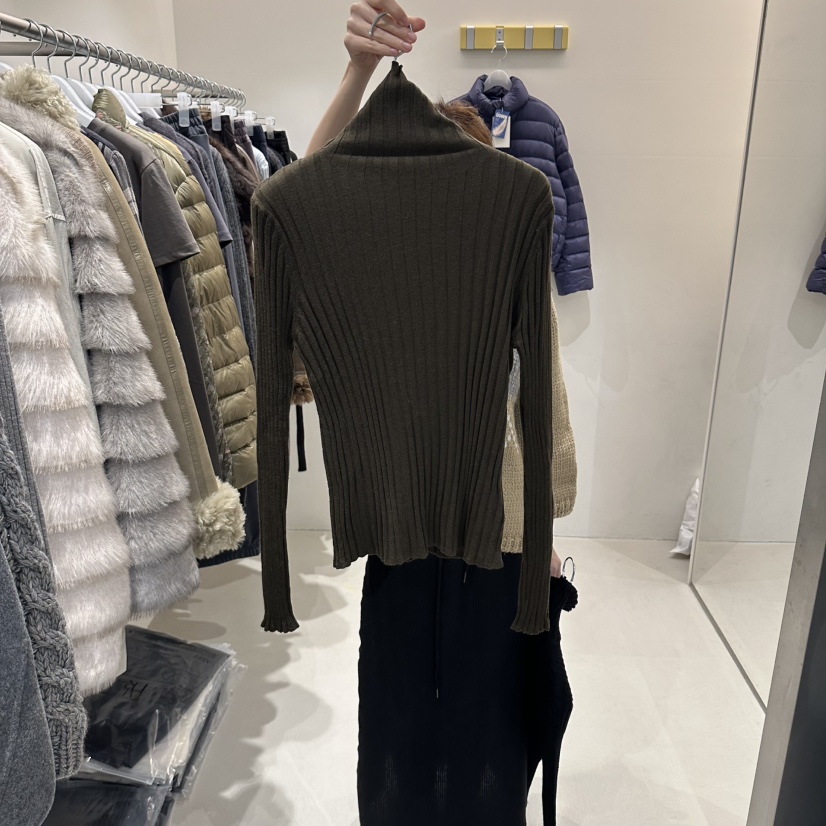 ALTER韓國代購女士新品熱賣休閑真品人氣時尚推薦針織衫Alter針織衫圖色4墨綠