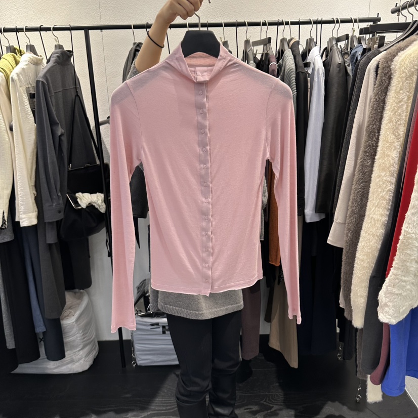FLAMME TOIT/LUNAMDE東大門實拍女裝新品人氣長袖T恤高領FLAMME TOIT/LUNAMDE長袖T恤圖色2