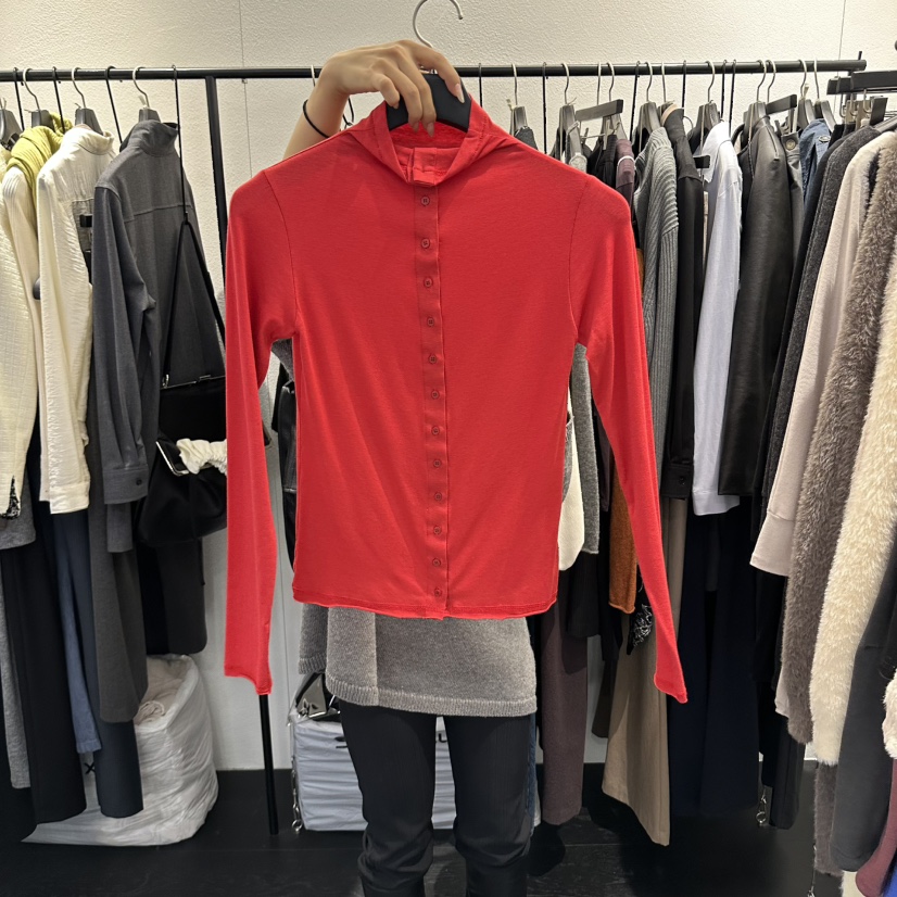 FLAMME TOIT/LUNAMDE東大門實拍女裝新品人氣長袖T恤高領FLAMME TOIT/LUNAMDE長袖T恤圖色3