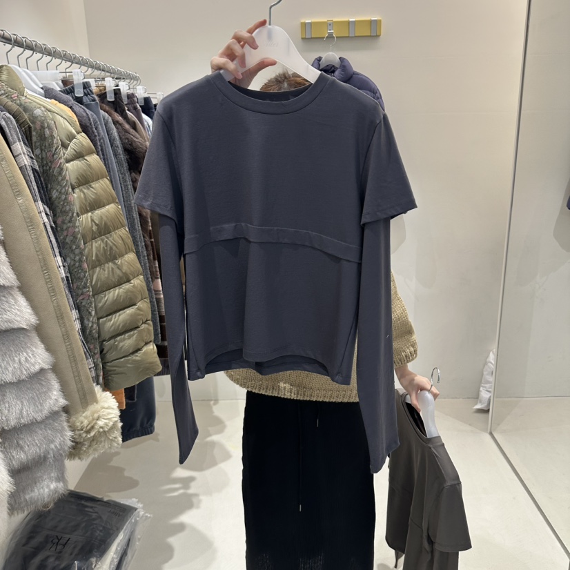 ALTER東大門代購女士新品人氣熱賣休閑真品推薦時尚長袖T恤Alter長袖T恤圖色3