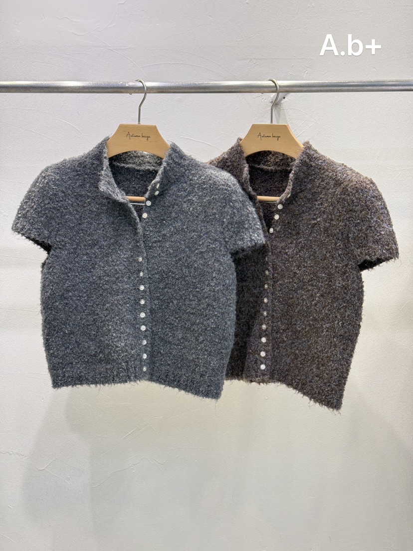 AUTUMN BEIGE東大門實拍女士新品真品休閑時尚推薦熱賣開衫A.b+/AUTUMN BEIGE開衫