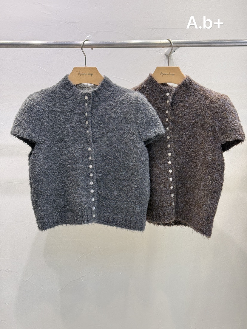 AUTUMN BEIGE東大門實拍女士新品真品休閑時尚推薦熱賣開衫A.b+/AUTUMN BEIGE開衫
