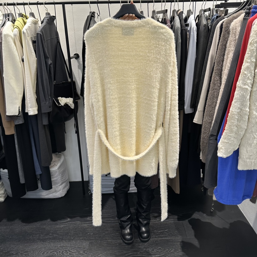 FLAMME TOIT/LUNAMDE韓國代購女裝新品人氣時尚開衫含腰帶FLAMME TOIT/LUNAMDE開衫