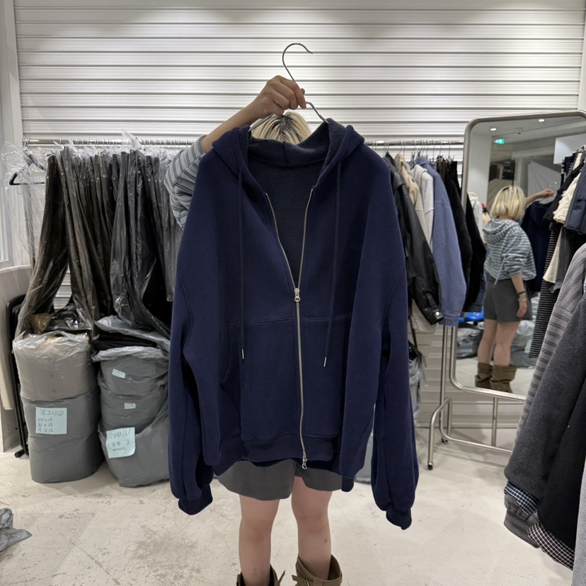 BRICKLANE韓國直郵女裝新品真品推薦時尚衛衣連帽衫大號加絨BRICKLANE衛衣圖色2