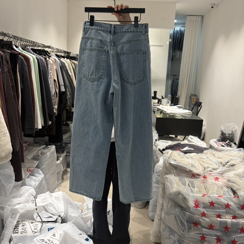 BROT東大門代購女裝新款休閑熱賣推薦真品時尚人氣牛仔褲BROT牛仔褲