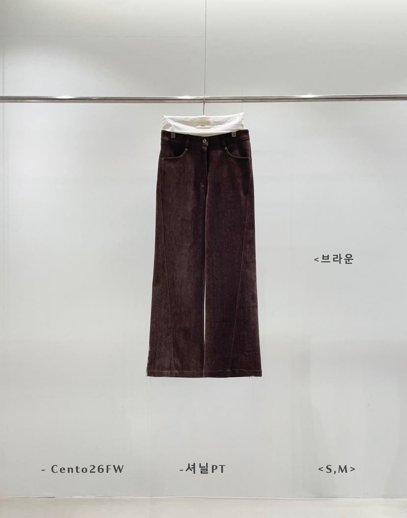 CENTO東大門代購女裝新品推薦人氣時尚休閑真品熱賣休閑褲CENTO休閑褲圖色1棕色