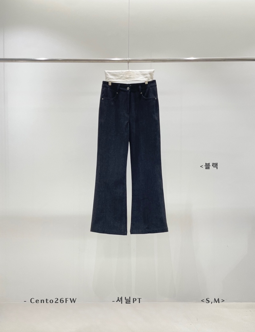 CENTO東大門代購女裝新品推薦人氣時尚休閑真品熱賣休閑褲CENTO休閑褲圖色4黑色