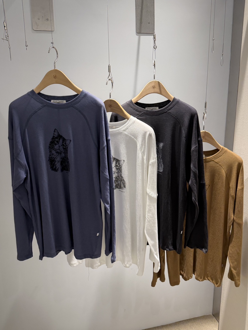 SELECT MARKET東大門實拍女士新品時尚休閑推薦熱賣長袖T恤SELECT MARKET長袖T恤