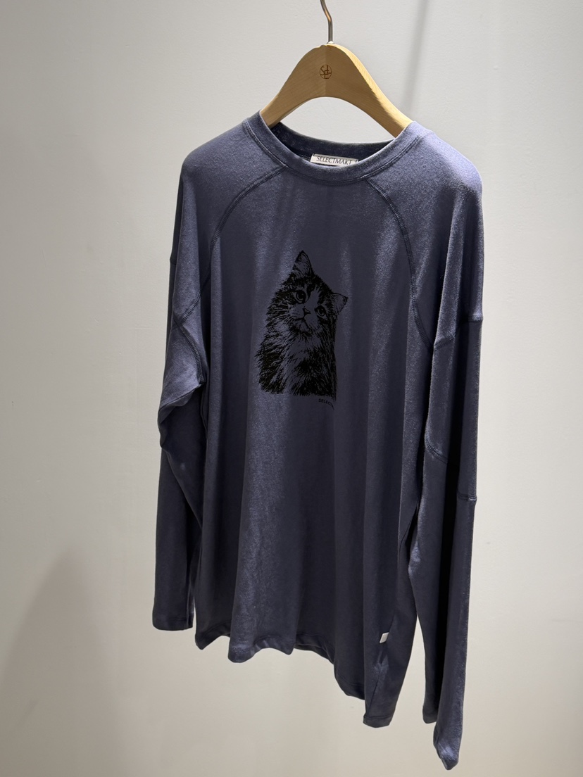 SELECT MARKET東大門實拍女士新品時尚休閑推薦熱賣長袖T恤SELECT MARKET長袖T恤圖色3