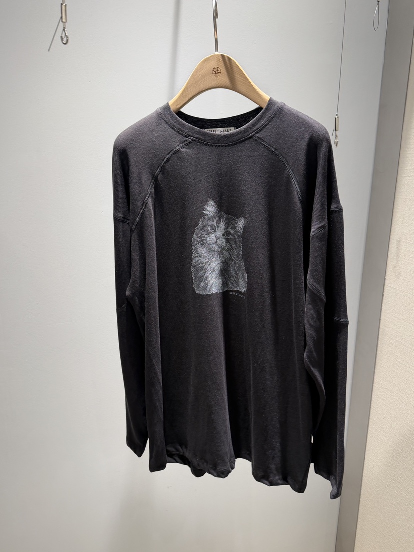 SELECT MARKET東大門實拍女士新品時尚休閑推薦熱賣長袖T恤SELECT MARKET長袖T恤圖色4