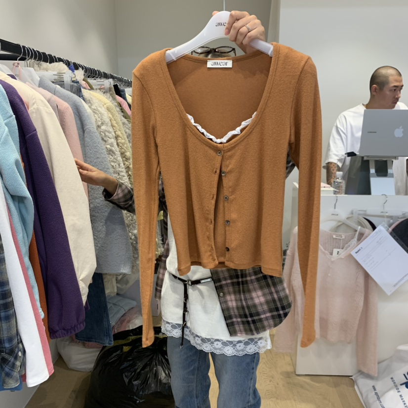 RUMIRU/AWEAR韓國直郵女士新品休閑推薦時尚真品開衫開衫awear/RUMIRU開衫圖色3