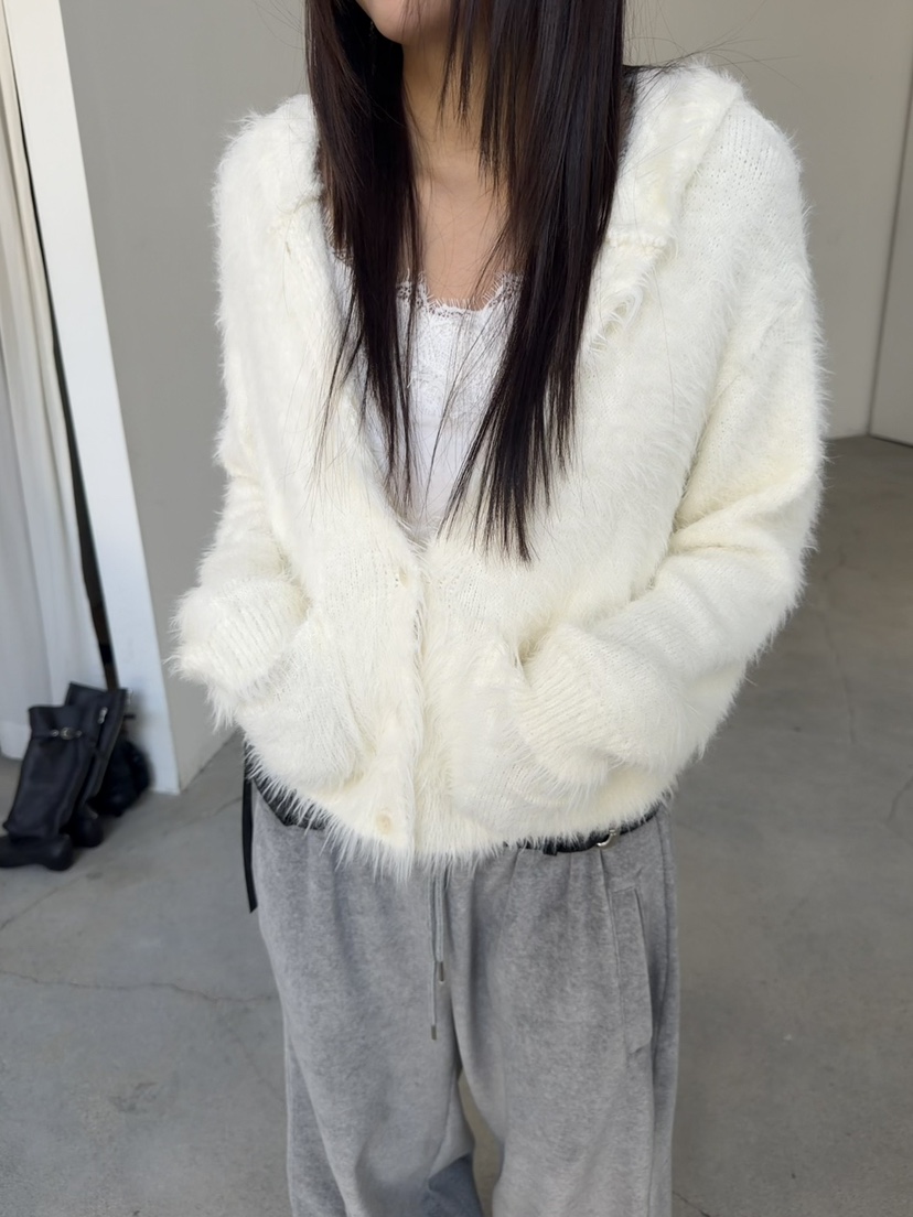 ACME東大門代購女裝新款人氣時尚休閑推薦熱賣開衫開衫連帽ACME開衫