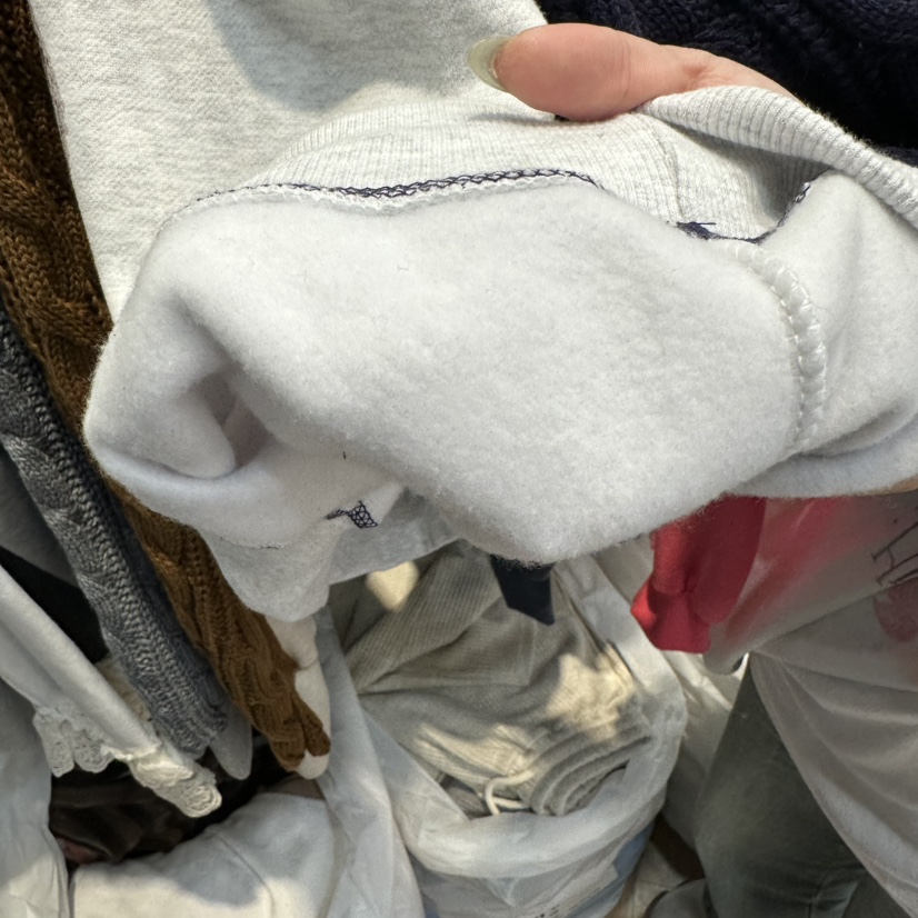 DE LINE東大門實拍女裝新款推薦真品時尚衛衣泰迪熊加絨DE LINE衛衣