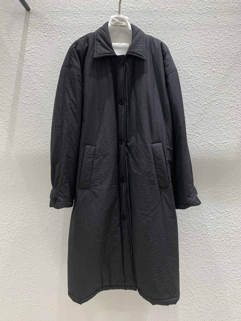 LUCY SALON東大門實拍女士新款時尚熱賣休閑真品長款棉服LUCY SALON長款棉服圖色2黑色