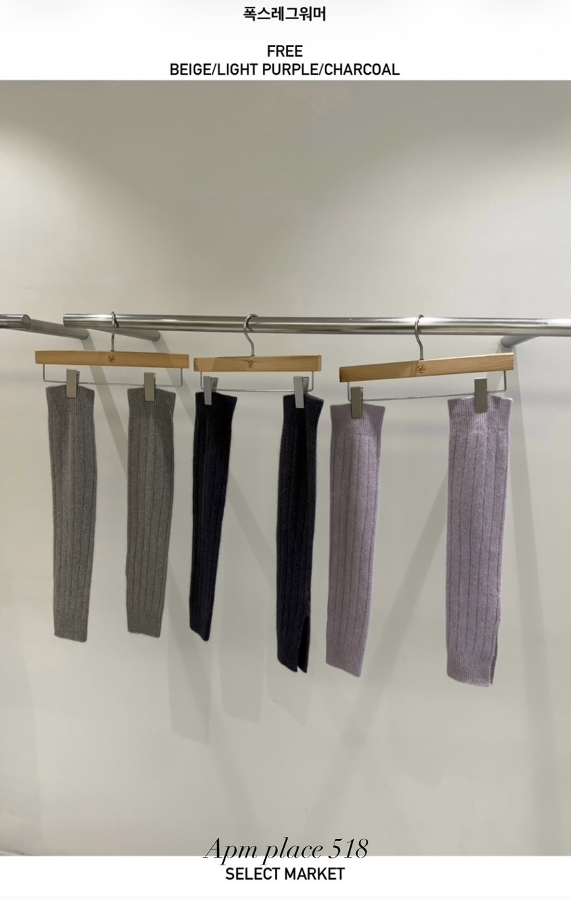 SELECT MARKET韓國代購女裝新品時尚推薦真品襪子狐貍腿套SELECT MARKET襪子
