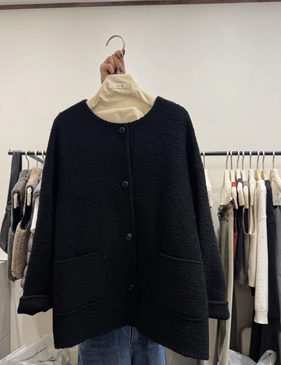 TUG東大門代購女士新品熱賣人氣推薦真品時尚休閑短款大衣TUG短款大衣圖色1