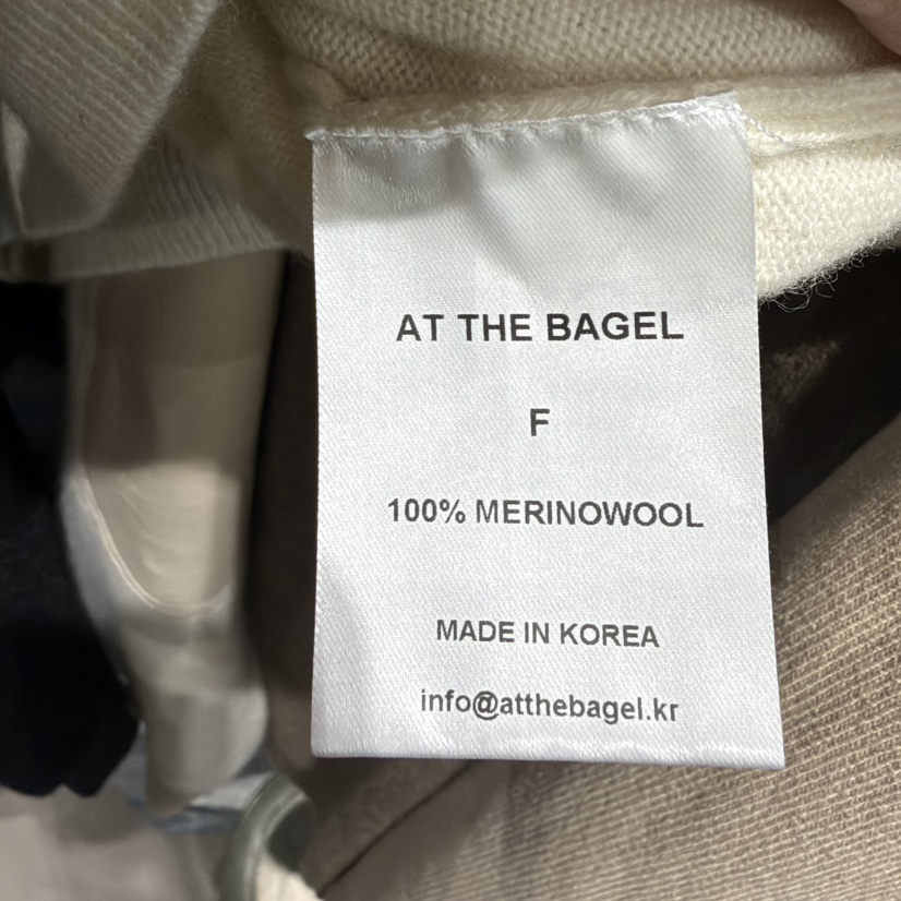 AT THE BAGEL韓國直郵女裝新品時尚休閑推薦人氣針織衫AT THE BAGEL針織衫