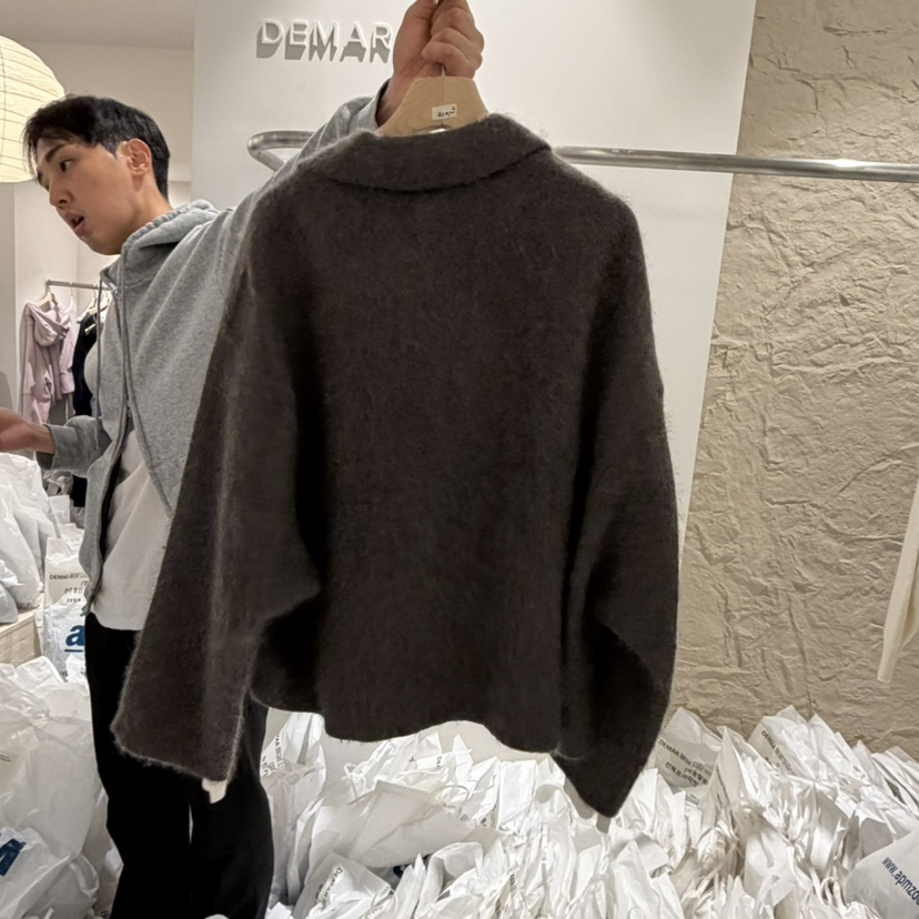DEMAR東大門實拍女裝新品推薦休閑熱賣人氣真品時尚毛衣DEMAR ATELIER毛衣