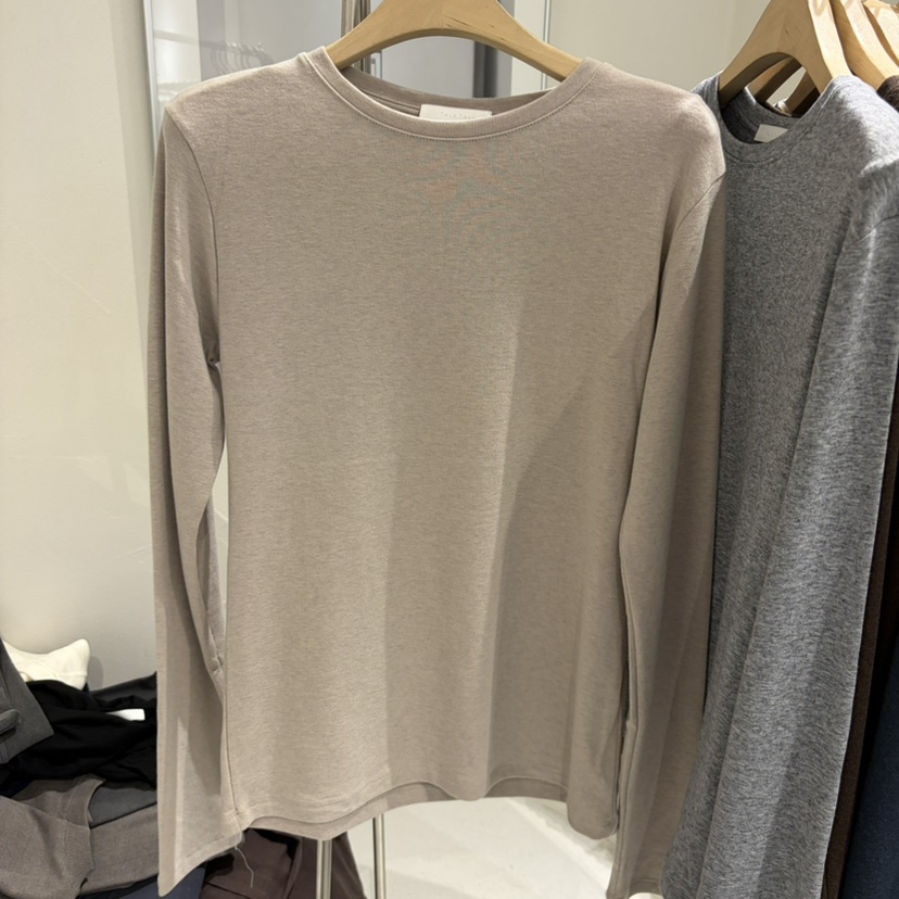 TALK TALK東大門直郵女士新品休閑熱賣人氣推薦長袖T恤棉質TALK TALK長袖T恤圖色6米