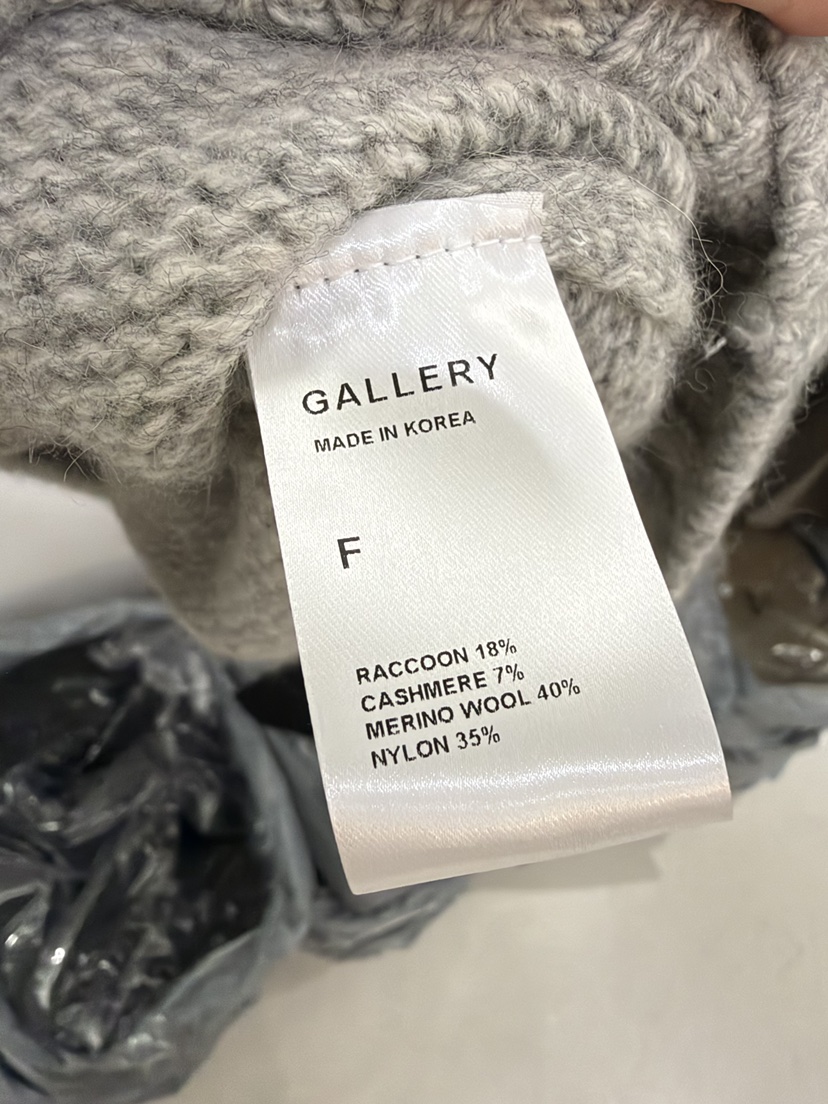 GALLERY-P東大門直郵女裝新品休閑真品時尚推薦毛衣浣熊GALLERY-P毛衣