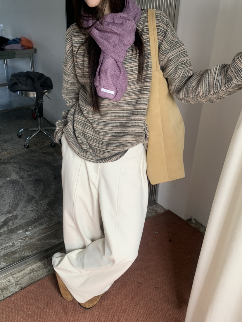 LE AVE韓國直郵女士新品真品推薦熱賣時尚休閑人氣長袖T恤LE AVE長袖T恤