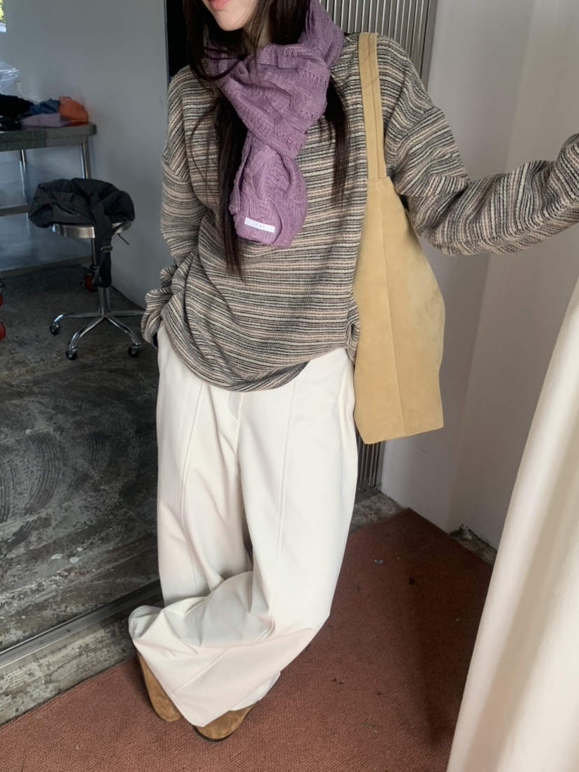 LE AVE韓國直郵女士新品真品推薦熱賣時尚休閑人氣長袖T恤LE AVE長袖T恤