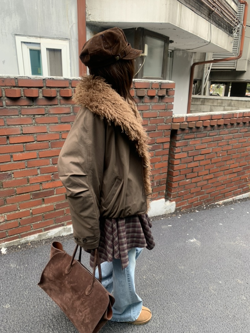 LE AVE韓國直郵女裝新品休閑真品人氣推薦熱賣時尚夾克LE AVE夾克