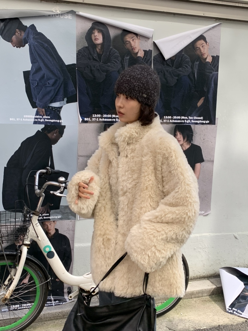 KARE/WEREPIECE韓國代購女裝新品熱賣休閑推薦真品短款大衣KARE/WERE PIECE短款大衣