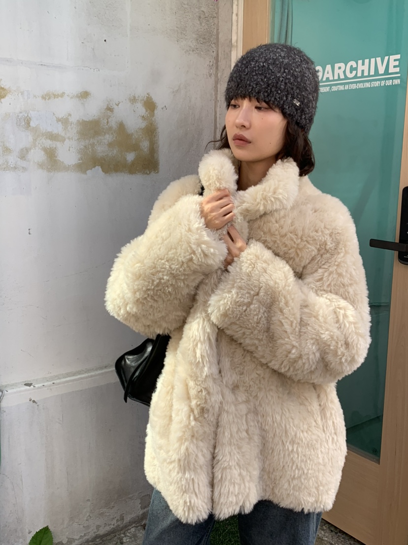 KARE/WEREPIECE韓國代購女裝新品熱賣休閑推薦真品短款大衣KARE/WERE PIECE短款大衣